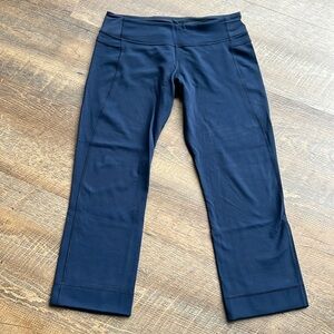 Lululemon Navy Blue Crops 8
